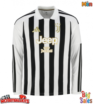 Juventus Replica Home Stadium Shirt 2026-27 Long Sleeve